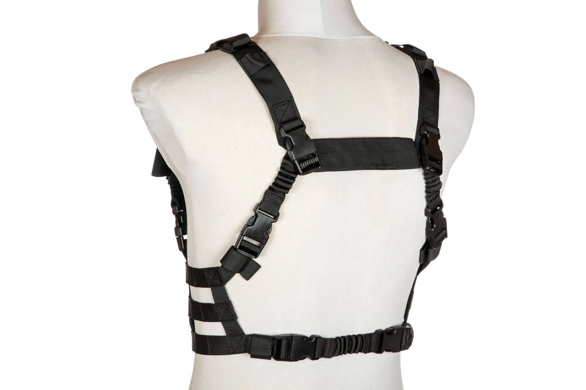 Sling Chest Rig Cotherium Tactical Vest - black