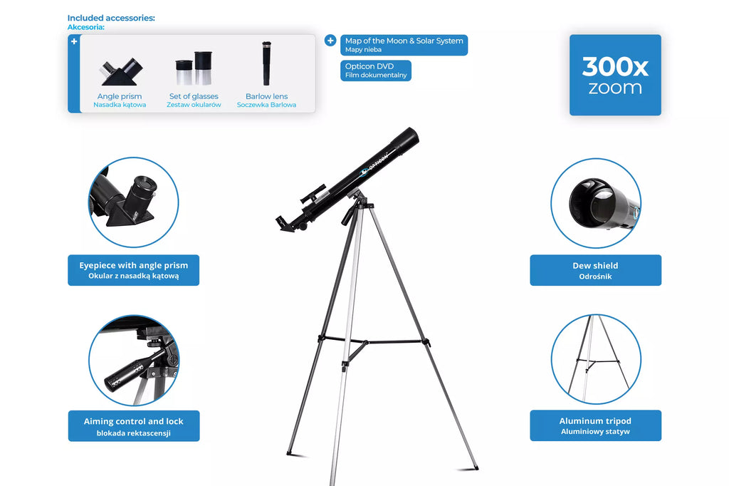 Teleskop OPTICON StarRanger 45F600AZ