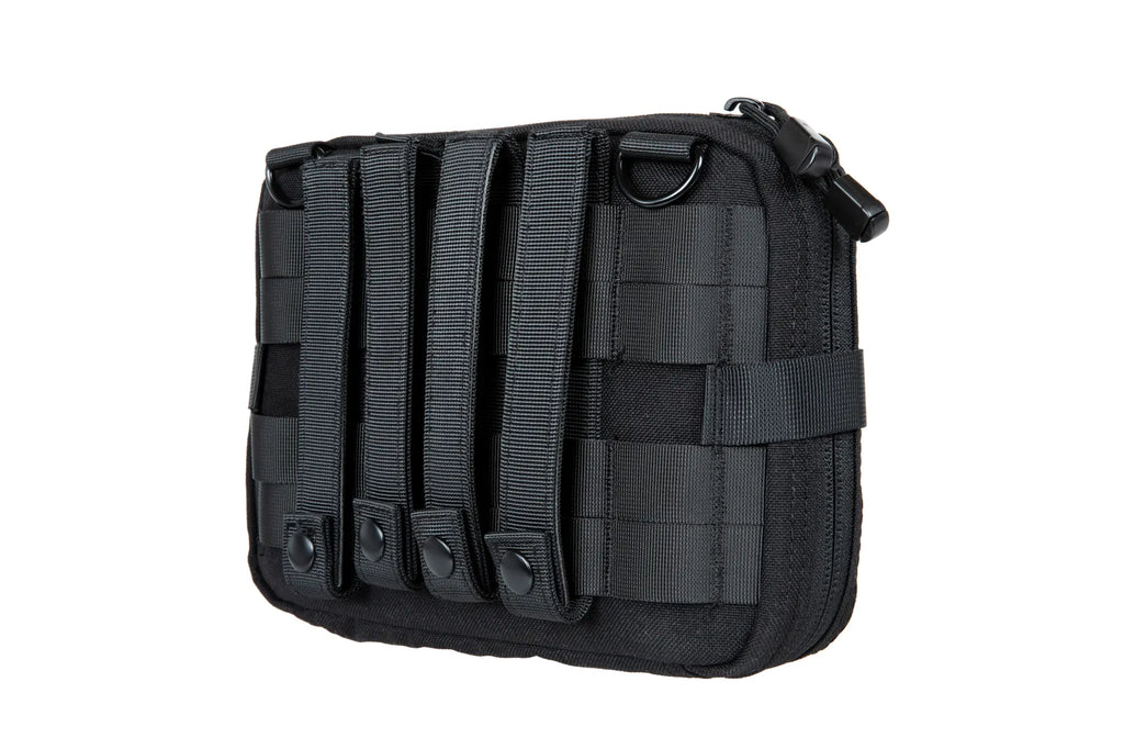 Large Administration Pouch with a Map Holder - Black