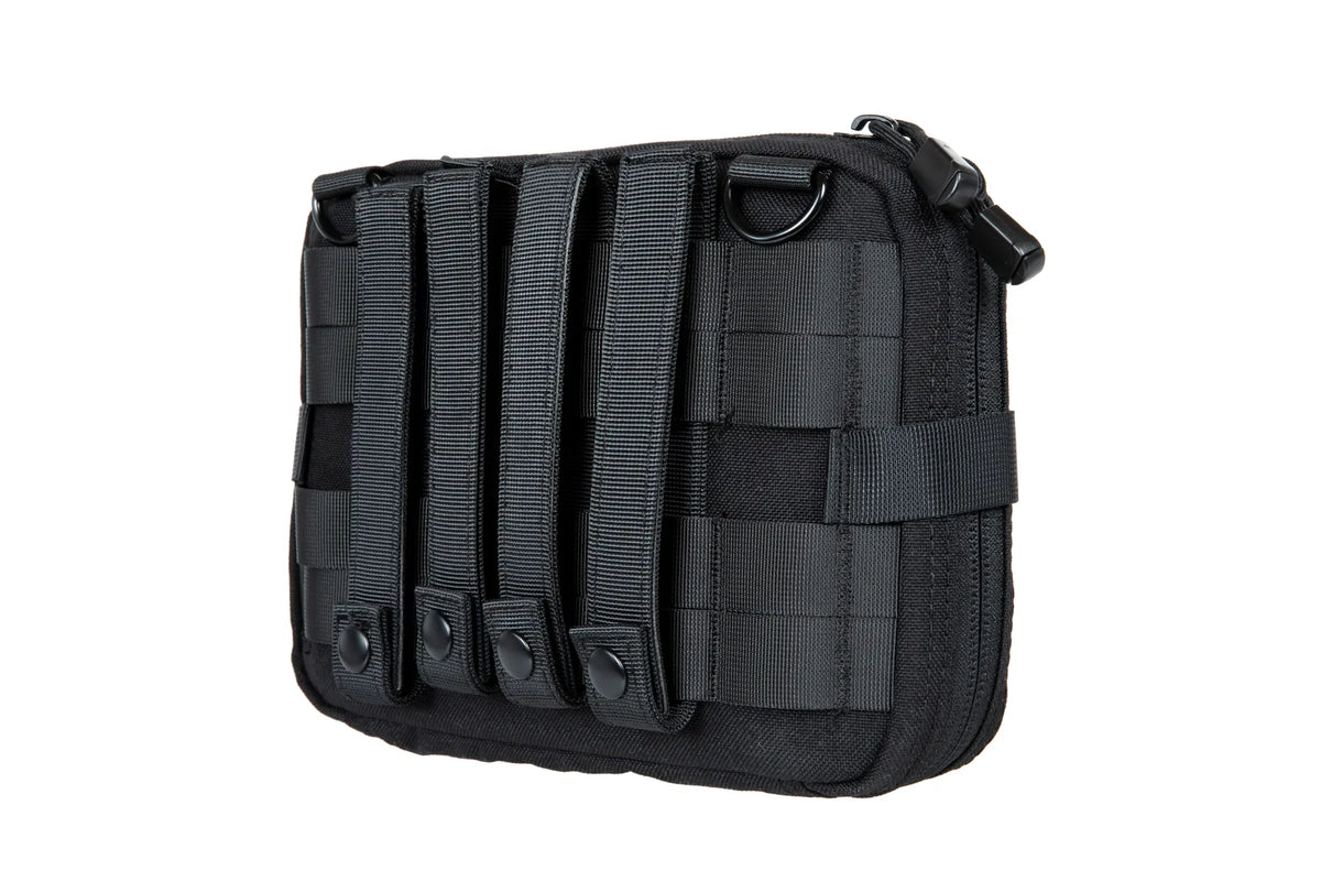 Large Administration Pouch with a Map Holder - Black