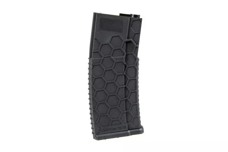 100BBs mid-cap HEX type magazine for M4/M16  - black