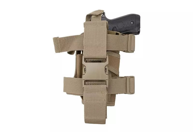 Leg Holster with a Magazine Pouch