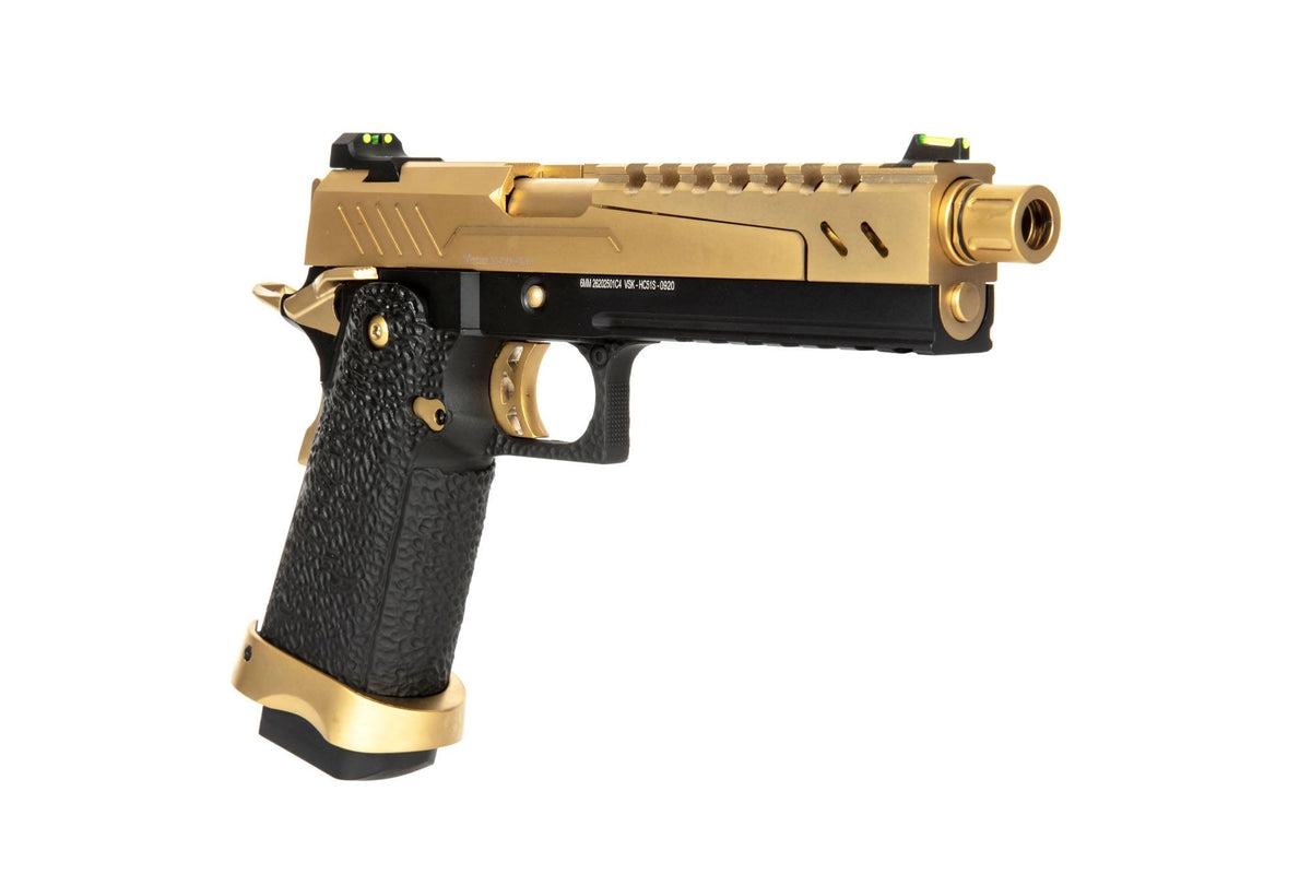 Hi-Capa 5.1 Split Side Pistol Replica - Gold / Black