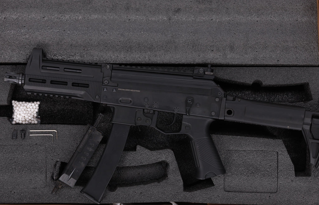 Specna Arms PPK-20 SA-J20 VAPOR GBB submachine gun - Black