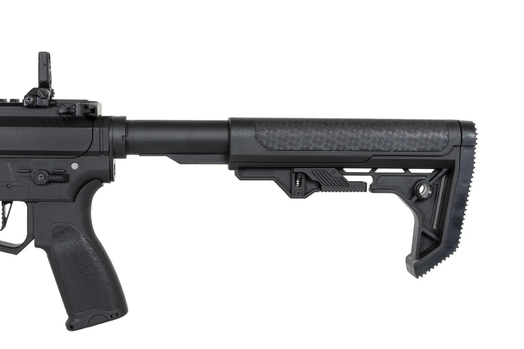 airsoft Specna Arms SA-FX02 FLEX™ HAL ETU machine gun Black with orange discharge device