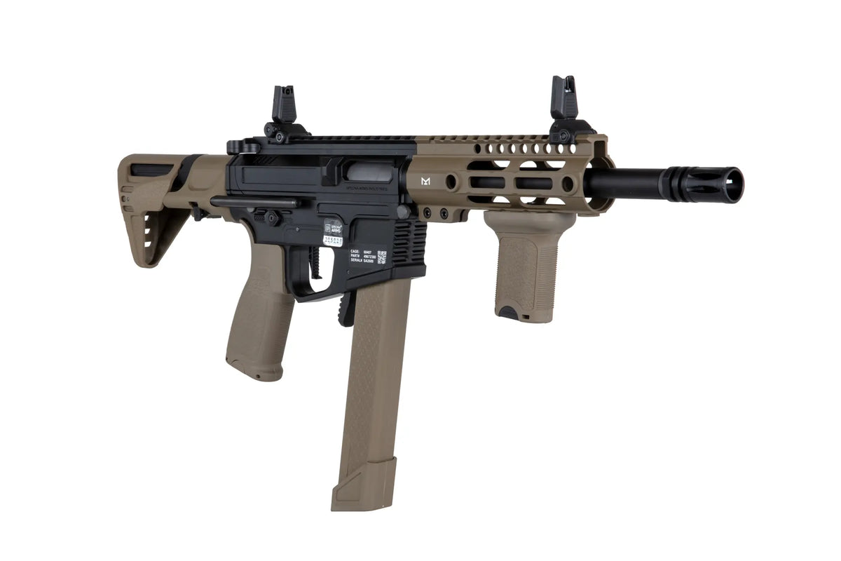 Specna Arms SA-X01 EDGE 2.0™GATE ASTER HIGH SPEED Half-Tan submachine gun replica
