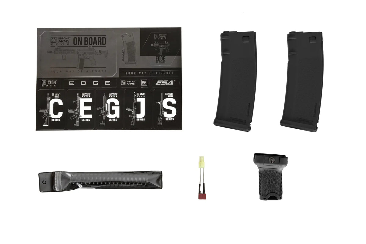 SA-E13-RH EDGE 2.0™ Carbine Replica Heavy Ops Stock - Black