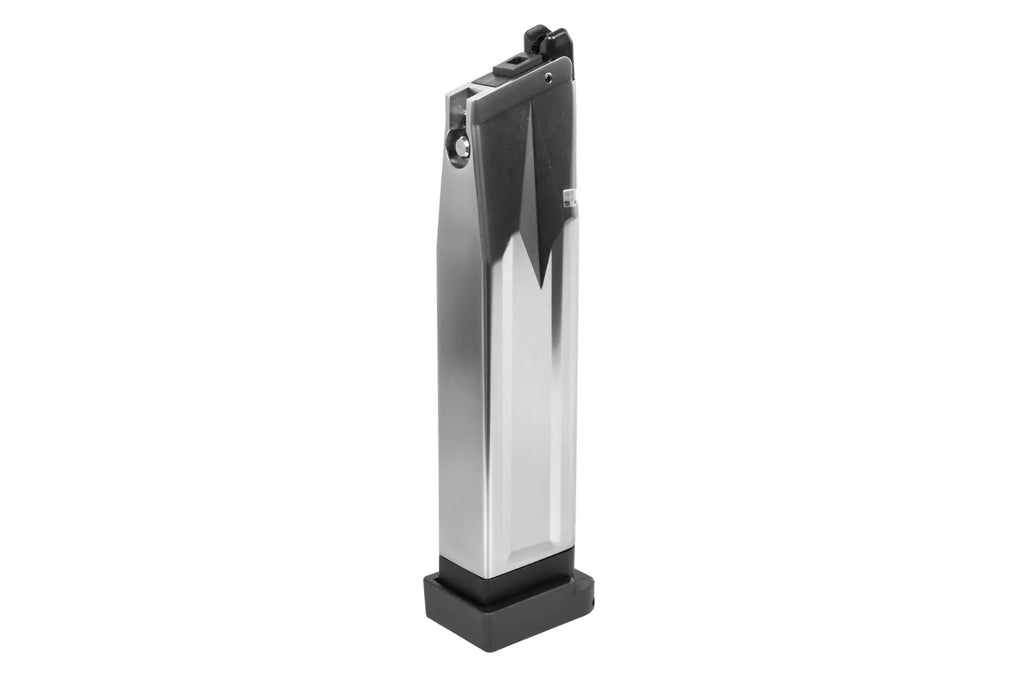Green gas cartridge 33 BBs SRC Hi-Capa QB Silver