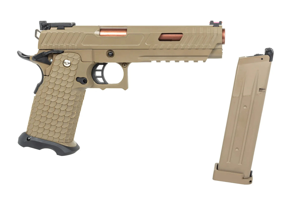 E&amp;C airsoft pistol EC-2102 Flat Dark Earth
