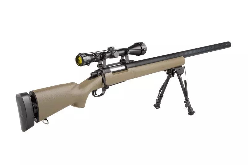 SW-04J Army sniper rifle replica (with scope and bipod) - tan
