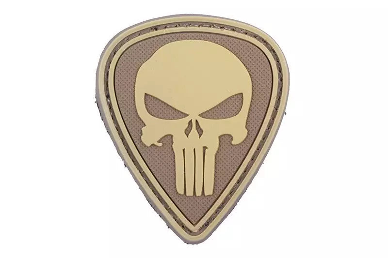 3D Patch – Punisher - tan
