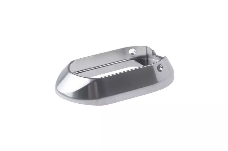 Enlarged Magwell for HX / Hi-Capa pistol replicas - silver