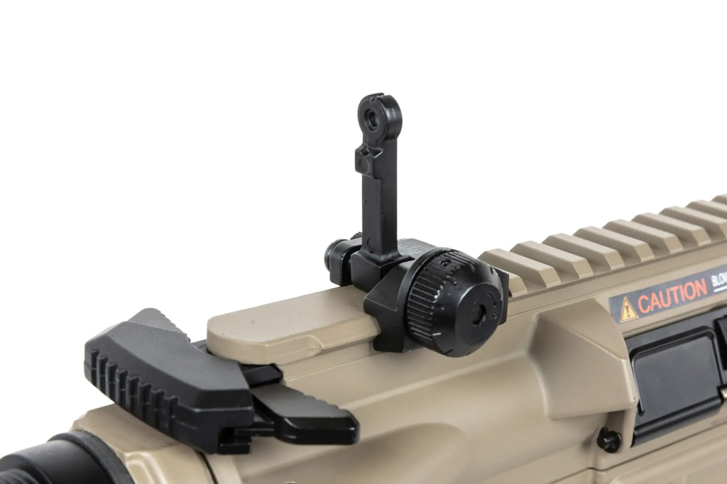 ICS Airsoft CXP-UK1 Captain FET Tan airsoft Carbine