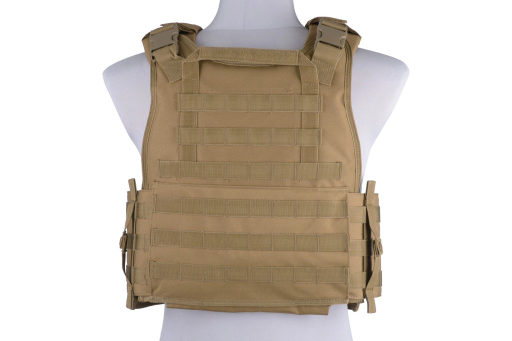 Plate Carrier Tactical Vest - Tan