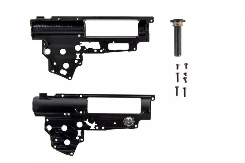 Reinforced CNC V3 QSC Gearbox Frame for AK Replicas (8mm)