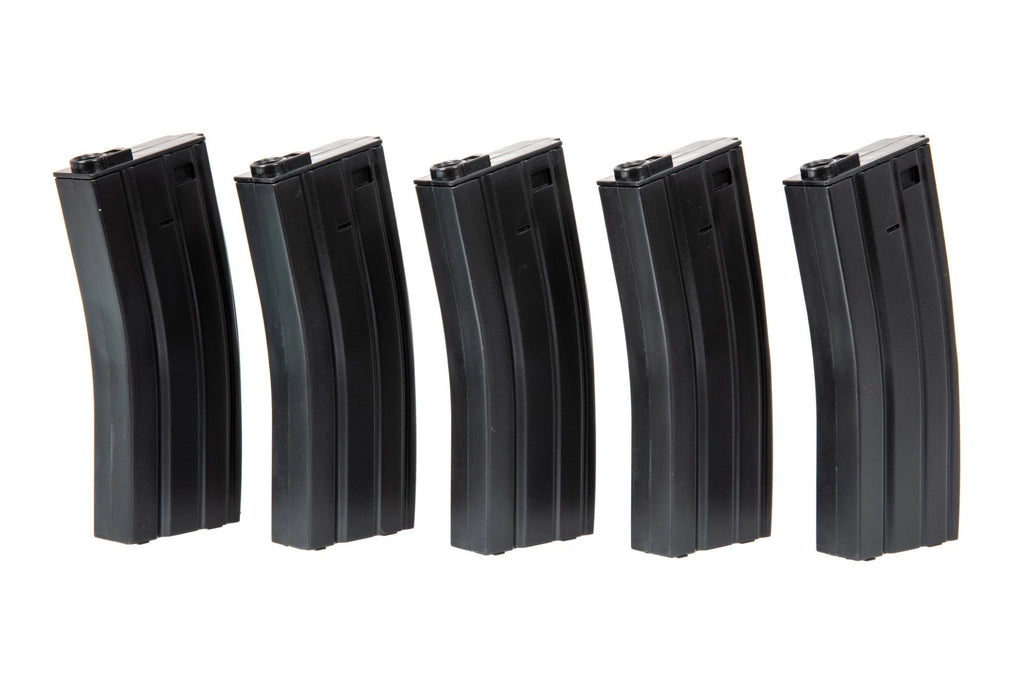 5pcs set - 70rd low-cap magazine for M4/M16 - black