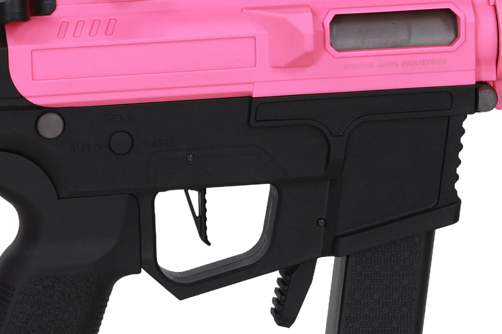 Specna Arms M4/AR15 SA-FX01 FLEX Gen.2 9" AEG assault rifle – Pink