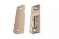 TYPE A polymer grip panels for Colt 1911 - Dark Earth