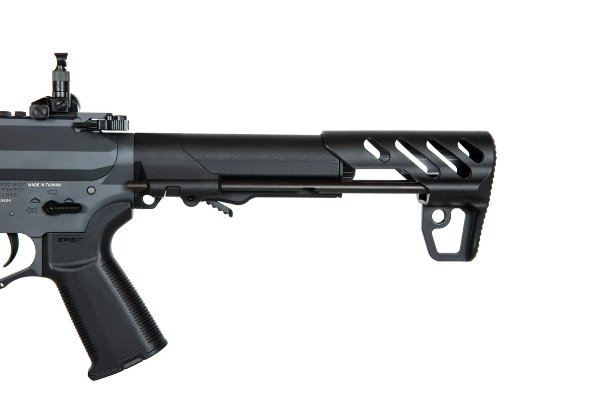 Seekins Precision 9" SBR8 carbine replica with suppressor - grey