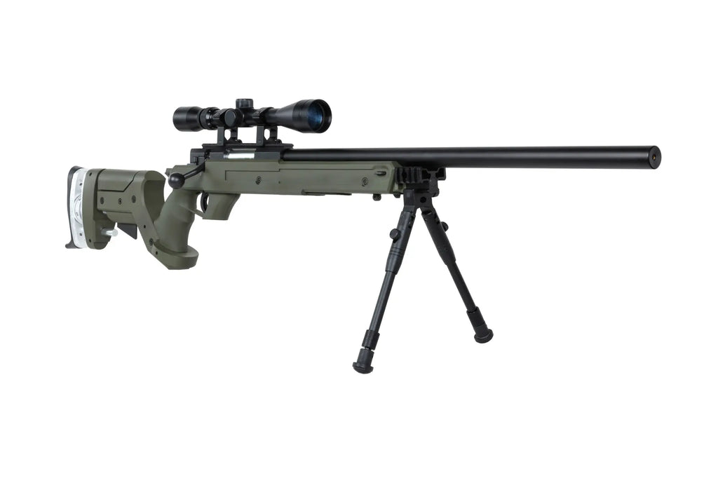 airsoft WELL MB05DG Sniper Rifle Olive
