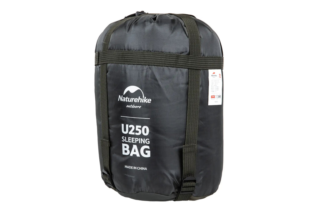 Naturehike U250 NH20MSD07 sleeping bag (+6°C / -10°C) (Left) Army Green