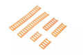 Set of RIS rail covering panels - pink