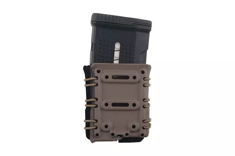 SMC 7,62 Magazine Pouch with flocking (QD belt) - dark earth