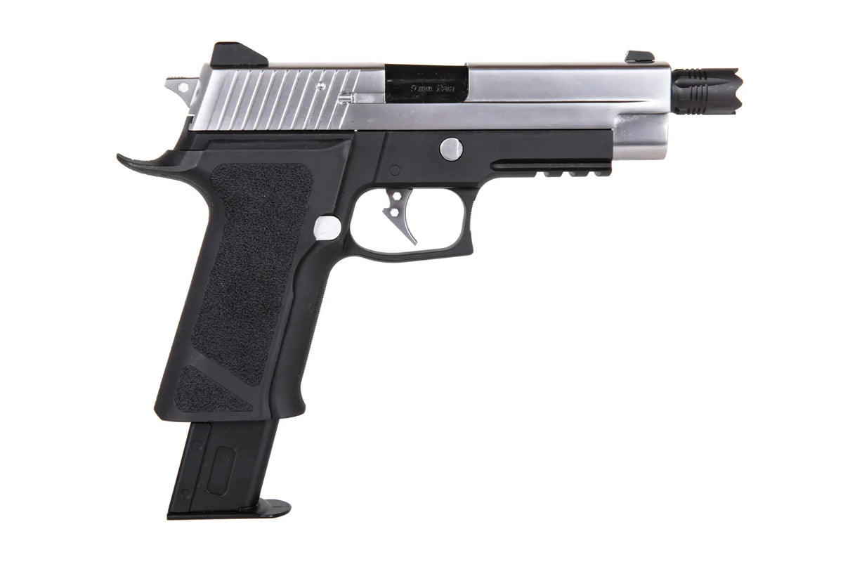 EC P-Virus gas pistol replica Black