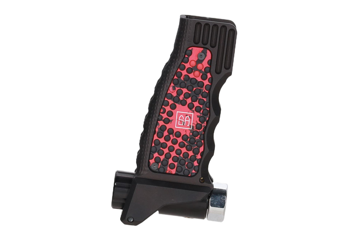 Specna Arms x Mancraft MSG Speedsoft Grip pistol grip with MMR regulator black-red