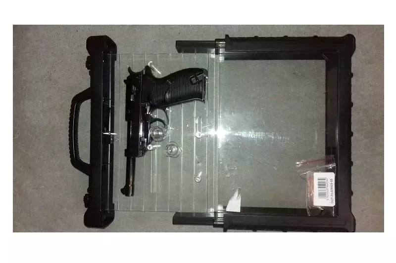 GP124 (LED Box) Pistol Gas Replica – Black (OUTLET)