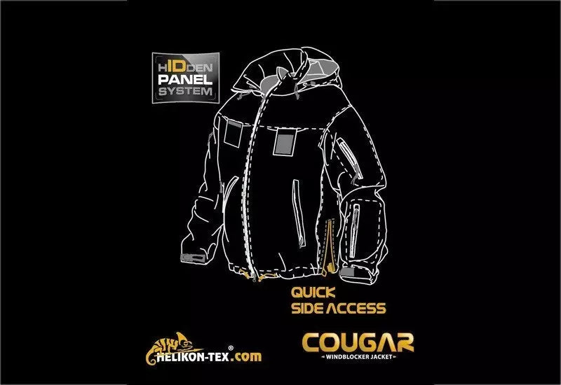 Cougar Windblocker tactical jacket - foliage green