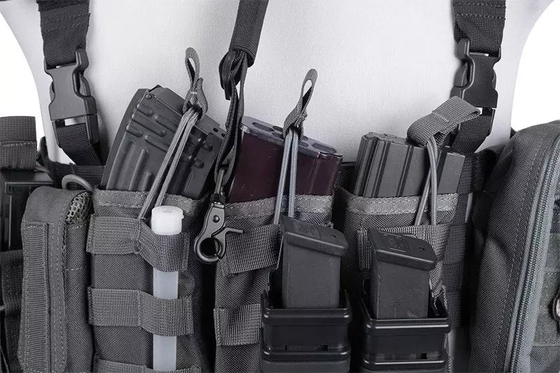 Triple Open I Pouch for AK/M4/G36 Magazines - Olive Drab