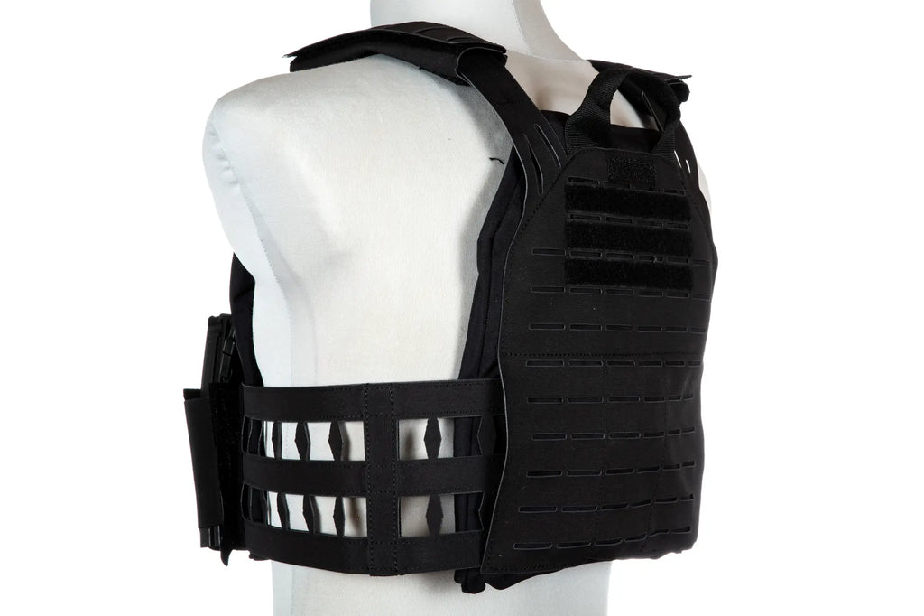 Laser-Cut plate carrier Stegadon - Black