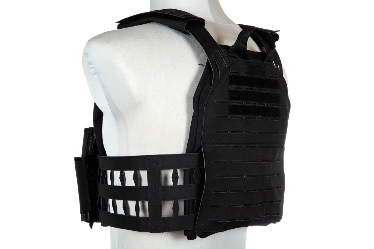 Laser-Cut plate carrier Stegadon - Black