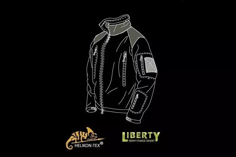 Liberty Polar Sweatshirt - Olive Green / Black