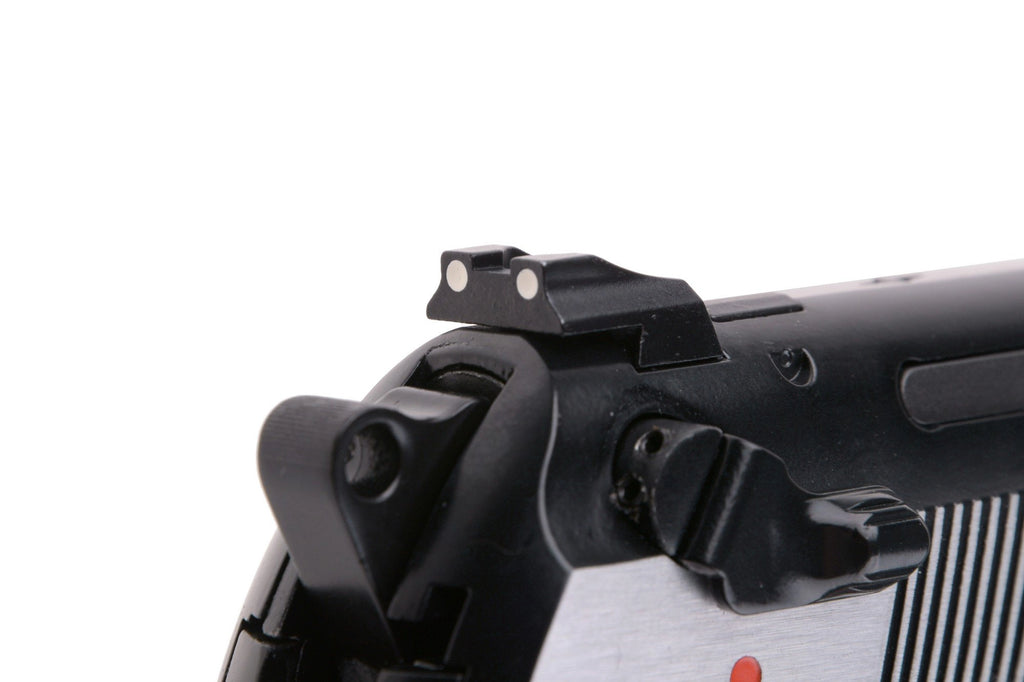 Samurai Edge Standard V2 pistol replica. M9 Full Auto - Black/Silver
