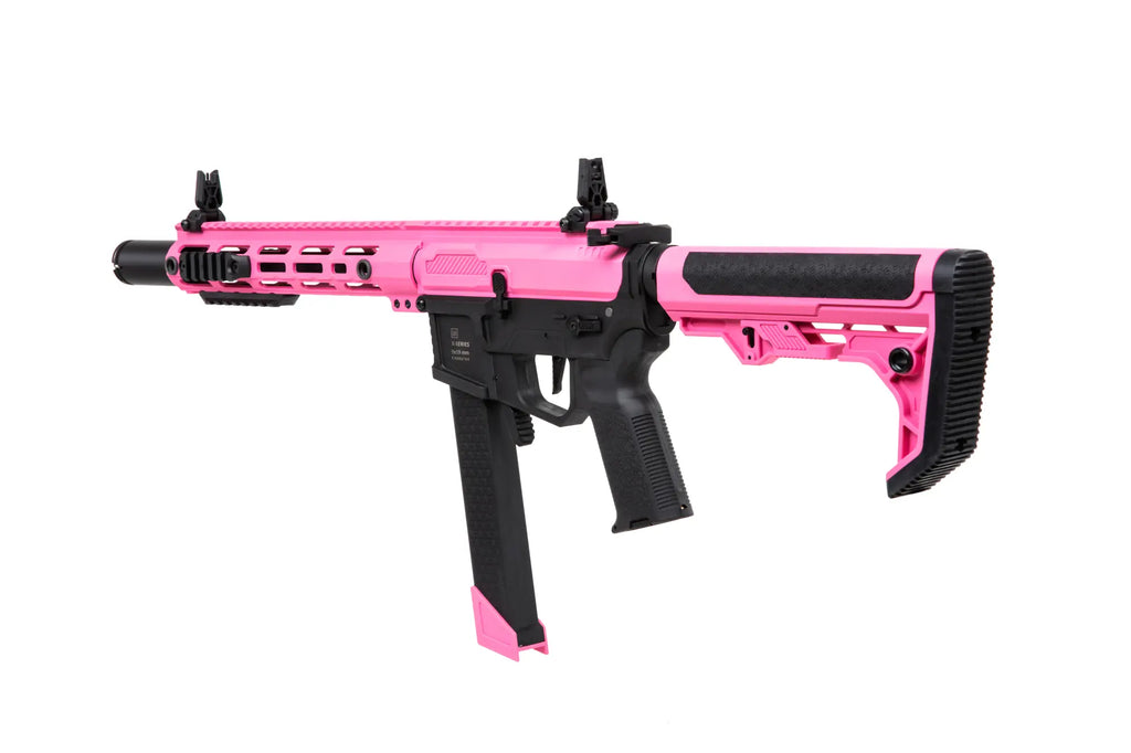 Airsoft submachine gun Specna Arms SA-FX02 FLEX™ HAL ETU™ Pink