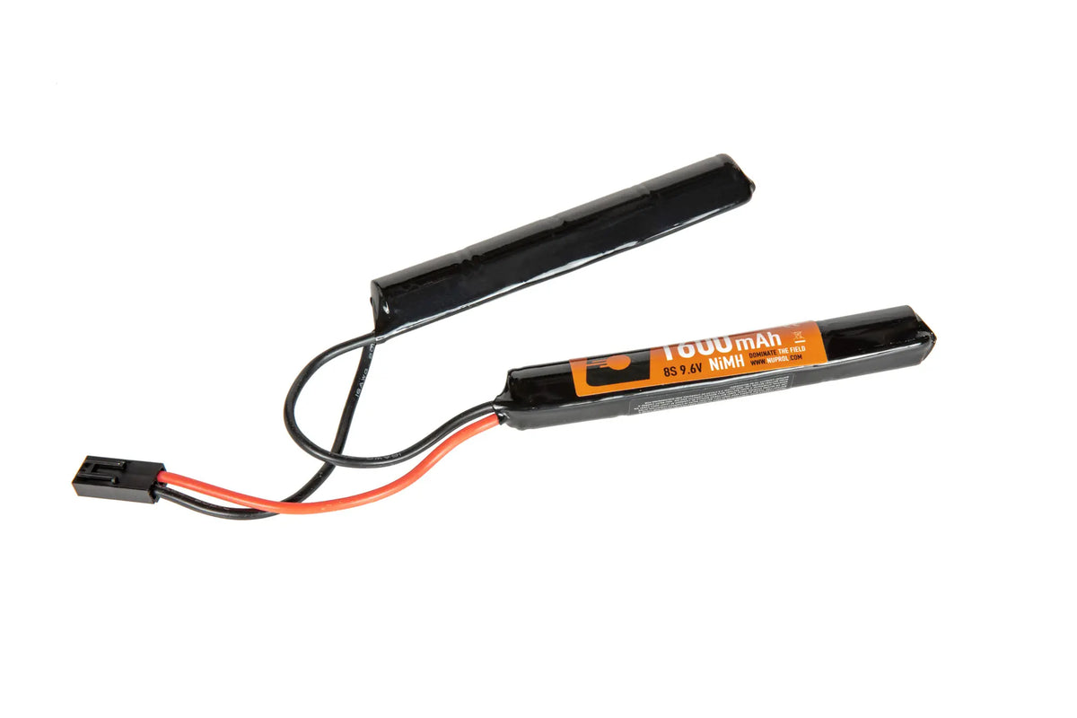 NiMH rechargeable battery 9.6V 1600mAh - Nunchuck Type