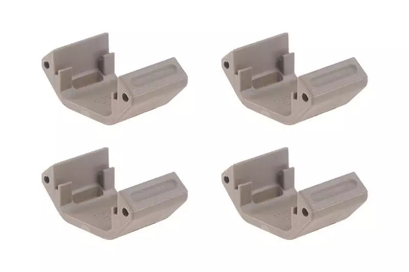 AM-DH-013-DE Rail Cover Set for Amoeba Handguards - Tan