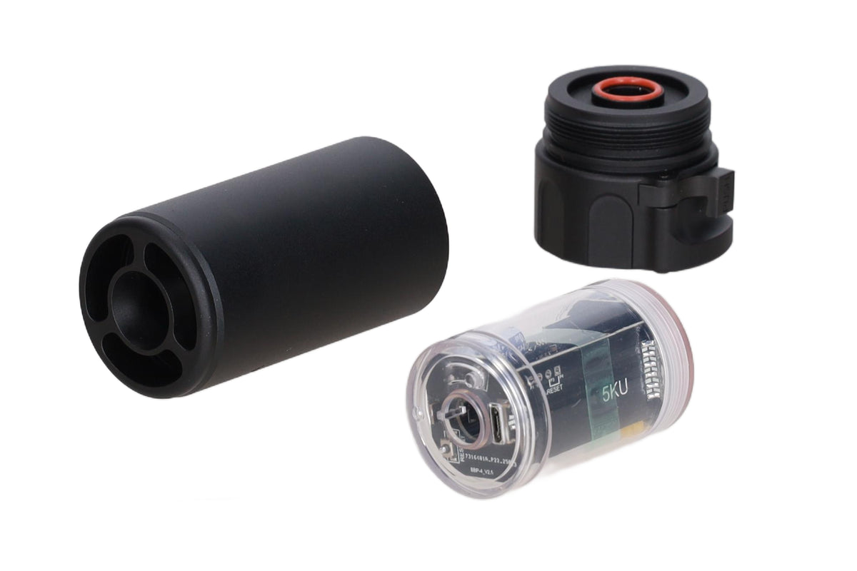 5KU WDN Style + tracer insert Spitfire BBP-217 exhaust device Black