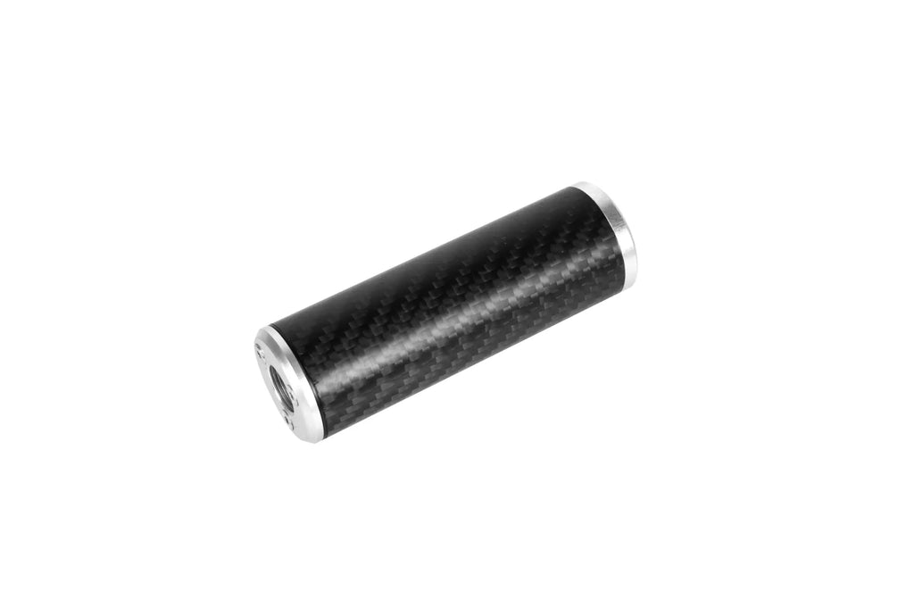 Carbon Silencer 30x100mm - Silver