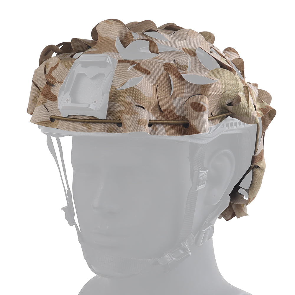 Universal helmet masking Wosport Laser Cut Cover Multicam Arid