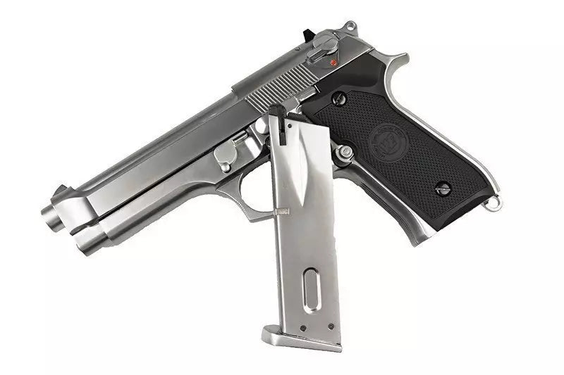 Replica pistol M92 v.2 (LED Box) - silver