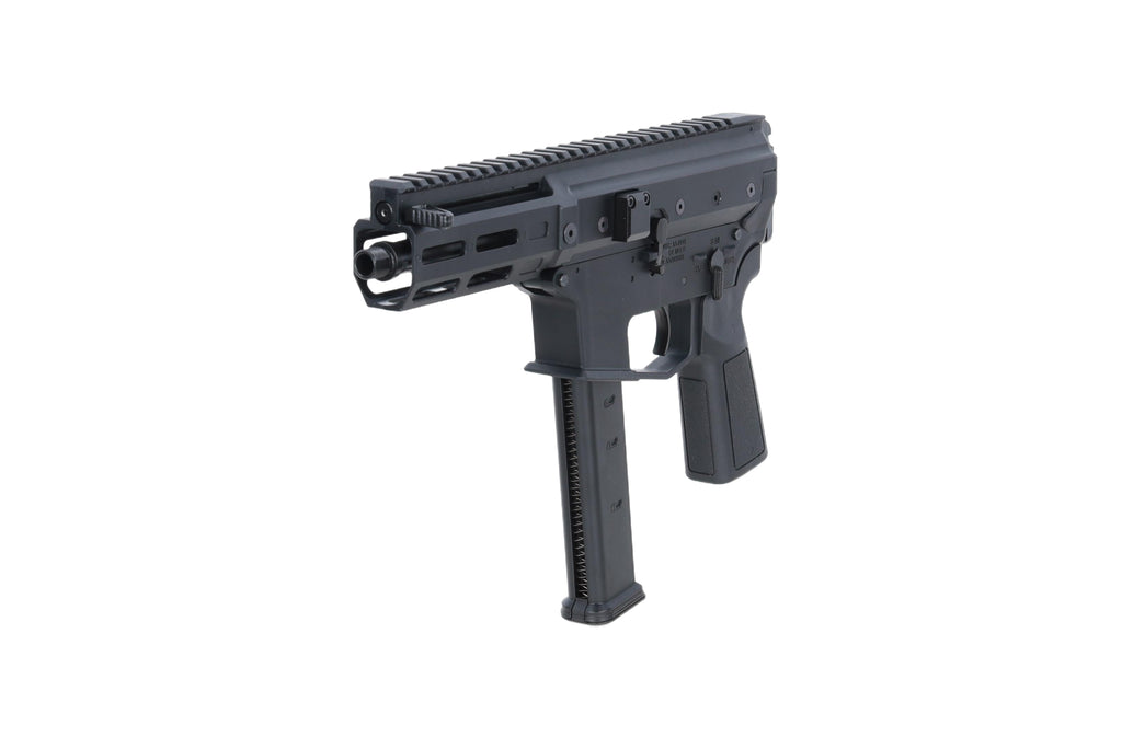 Lambda Defence x Angstadt Arms airsoft machine pistol MDP-9 Black