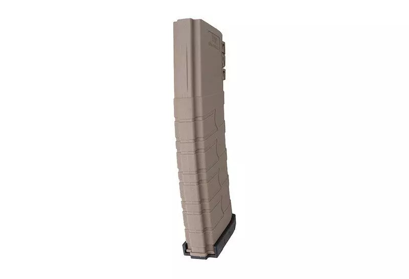 120rd mid-cap magazine for M4/M16 type replicas - tan / black