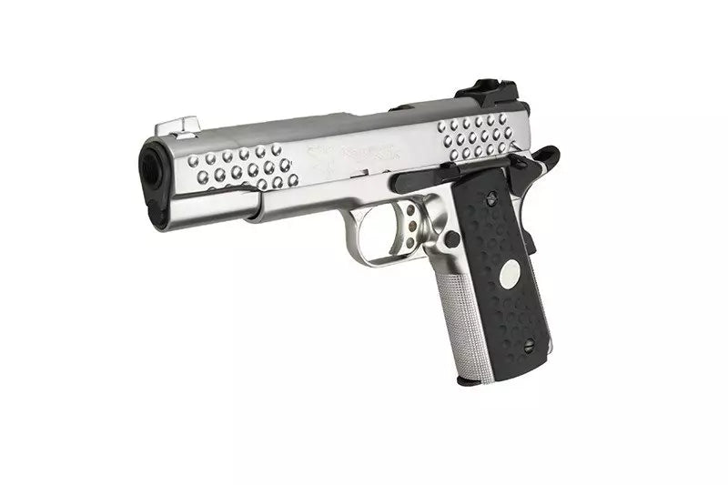 Knight Hawk pistol replica - Silver
