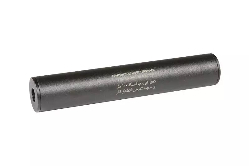 Stay 100 meters back" Covert Tactical Standard 35x200mm silencer"