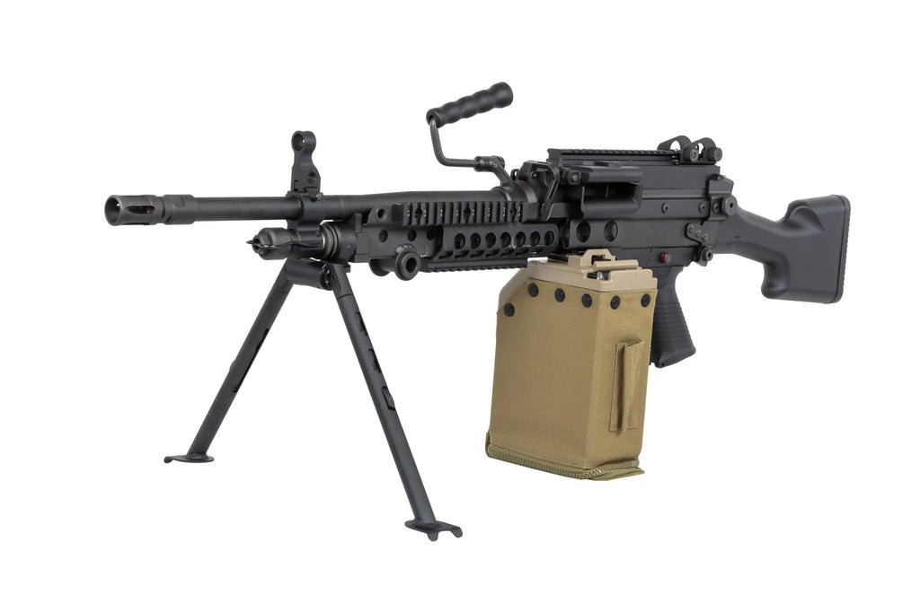 airsoft Vega Force Company MK48 MOD1 Premium Black Machine Gun