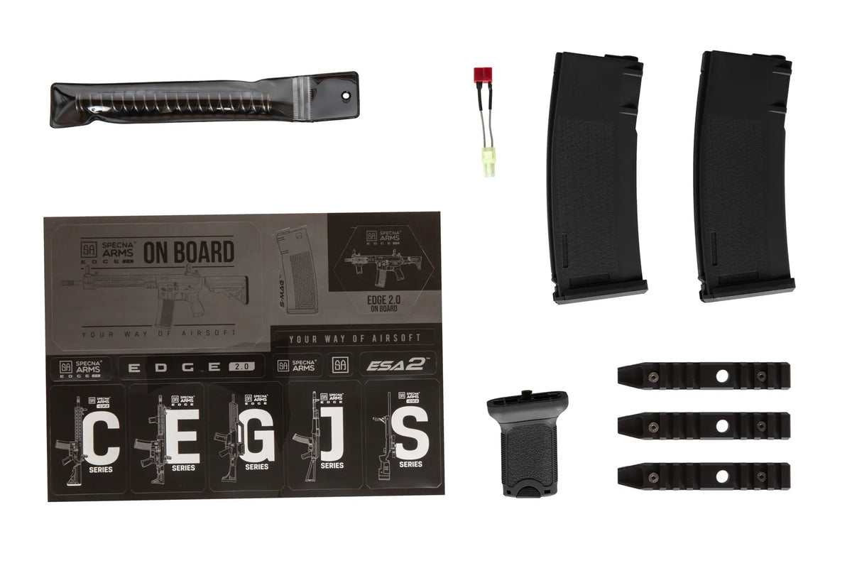 SA-E09-RH EDGE 2.0™ Carbine Replica Heavy Ops Stock - Black