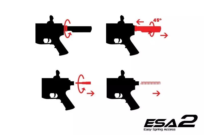 SA-E23 EDGE 2.0™ GATE ASTER- Chaos Bronze carbine replica